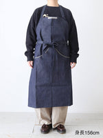 画像をギャラリービューアに読み込む, OLDMAN'S TAILOR  シーズナルデニムワークエプロン [m1462]
