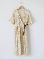 Load image into Gallery viewer, TOUJOURS Half Sleeve Pleated Cache-Coeur Dress [TM44LD05]
