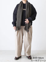 画像をギャラリービューアに読み込む, R&amp;D.M.Co-  チェックマフラー [7849]
