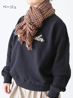 画像をギャラリービューアに読み込む, R&amp;D.M.Co-  チェックマフラー [7849]
