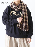 画像をギャラリービューアに読み込む, R&amp;D.M.Co-  チェックマフラー [7849]
