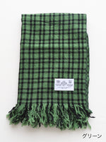 画像をギャラリービューアに読み込む, R&amp;D.M.Co-  チェックマフラー [7849]
