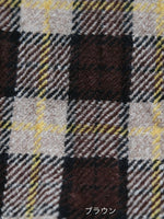 画像をギャラリービューアに読み込む, R&amp;D.M.Co-  チェックマフラー [7849]
