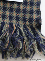 画像をギャラリービューアに読み込む, R&amp;D.M.Co-  チェックマフラー [7849]
