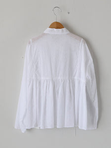 Luke19 極美品 TOUJOURSトゥジュー ラバリジャケット 2 TOUJOURS ラバリジャケット コットンレース 2WAY カシュクール