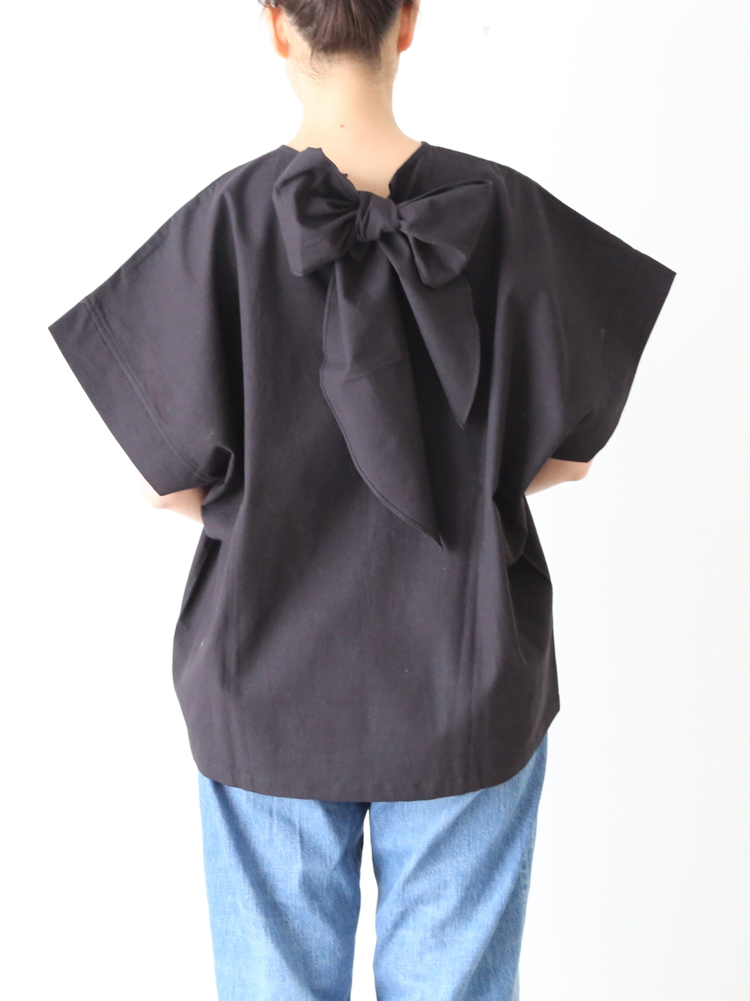 BUNON ブノン インド手紡ぎカディ 手刺繍 リボンウーブンT – CREER