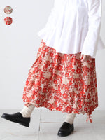 画像をギャラリービューアに読み込む, tao エステルウェザープリント製品染スカート Fumi Imamura [TQ-S005-051]
