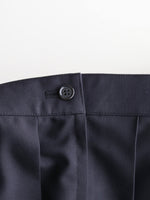 画像をギャラリービューアに読み込む, noir kei ninomiya ウールエステルギャバジンジャンパースカート [3Q-A001-051]
