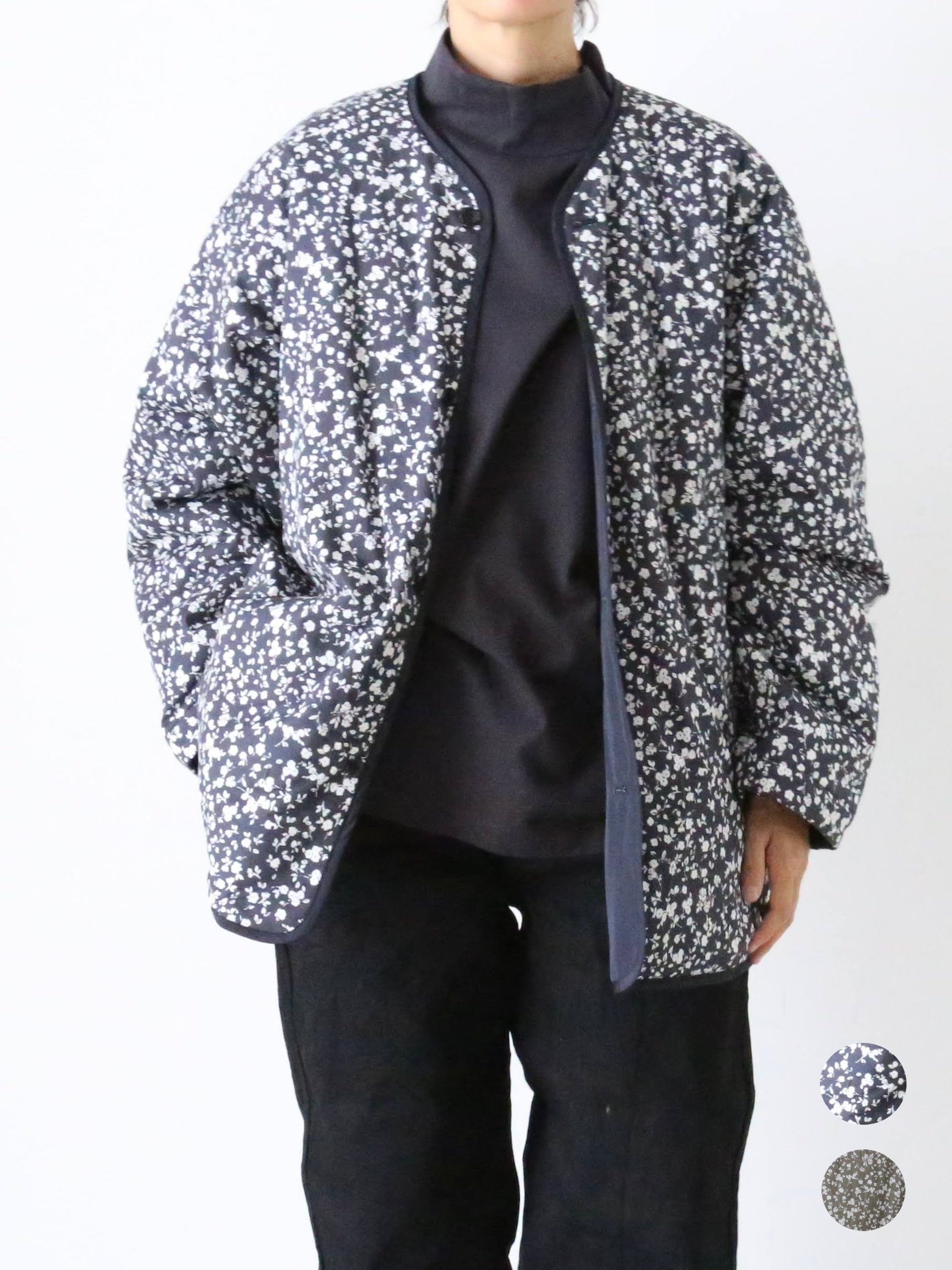 TOUJOURS リバーシブルパテッドユーティリティジャケット [YM43FJ01]