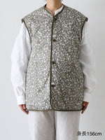 画像をギャラリービューアに読み込む, TOUJOURS リバーシブルパテッドユーティリティベスト [YM43FV02]
