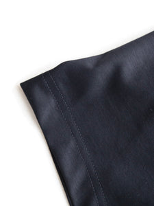 noir kei ninomiya 綿ポンチ×ナイロンチュールTシャツ [3Q-T004-051