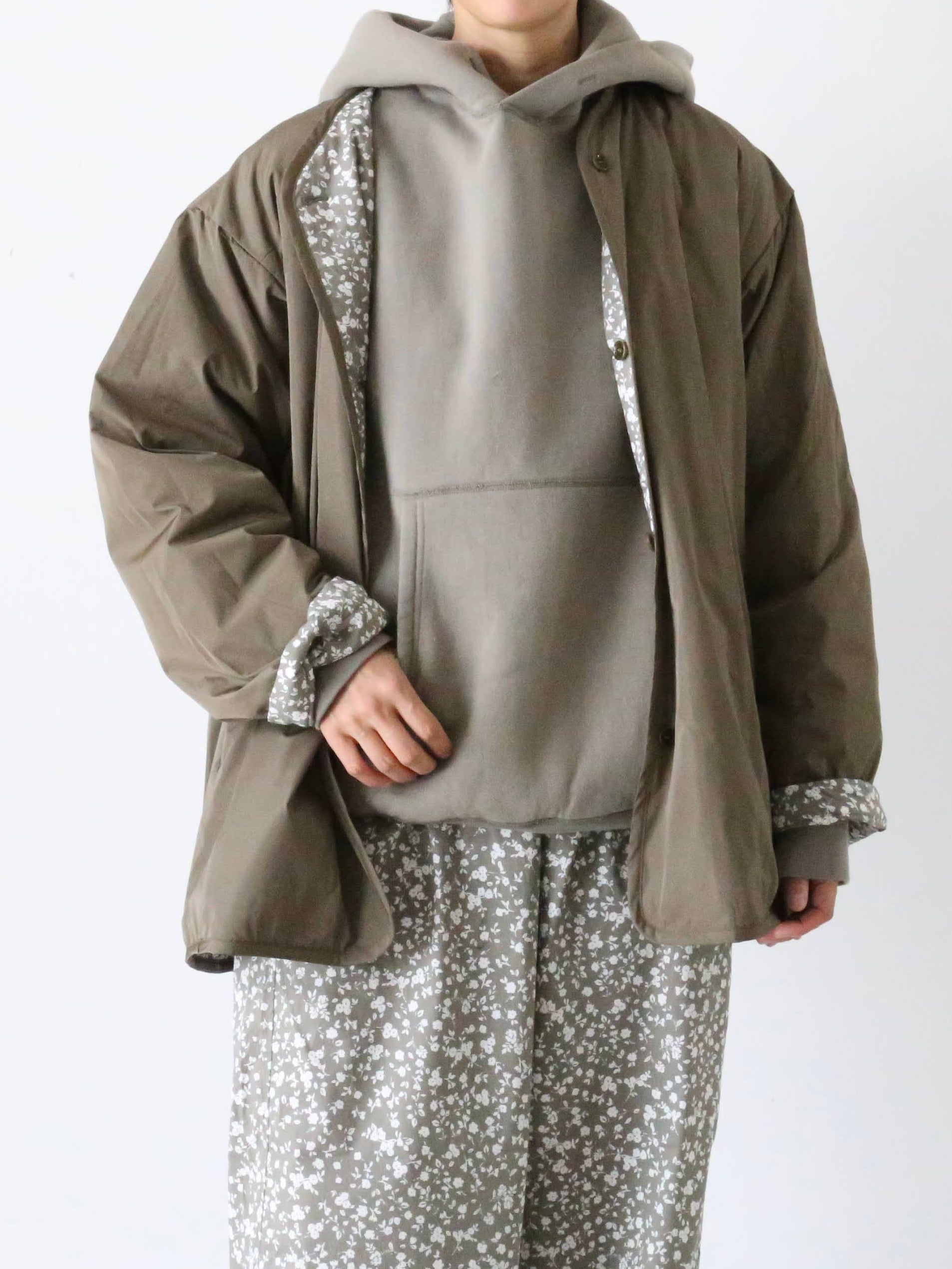 TOUJOURS リバーシブルパテッドユーティリティジャケット [YM43FJ01]