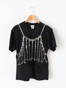 noir kei ninomiya チャーム×チェーン ハーネス スター シルバー – CREER