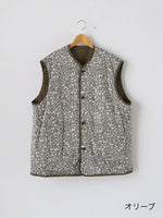 画像をギャラリービューアに読み込む, TOUJOURS リバーシブルパテッドユーティリティベスト [YM43FV02]
