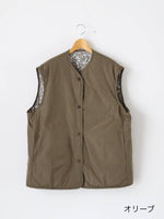 画像をギャラリービューアに読み込む, TOUJOURS リバーシブルパテッドユーティリティベスト [YM43FV02]
