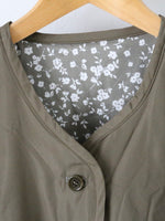 画像をギャラリービューアに読み込む, TOUJOURS リバーシブルパテッドユーティリティジャケット [YM43FJ01]
