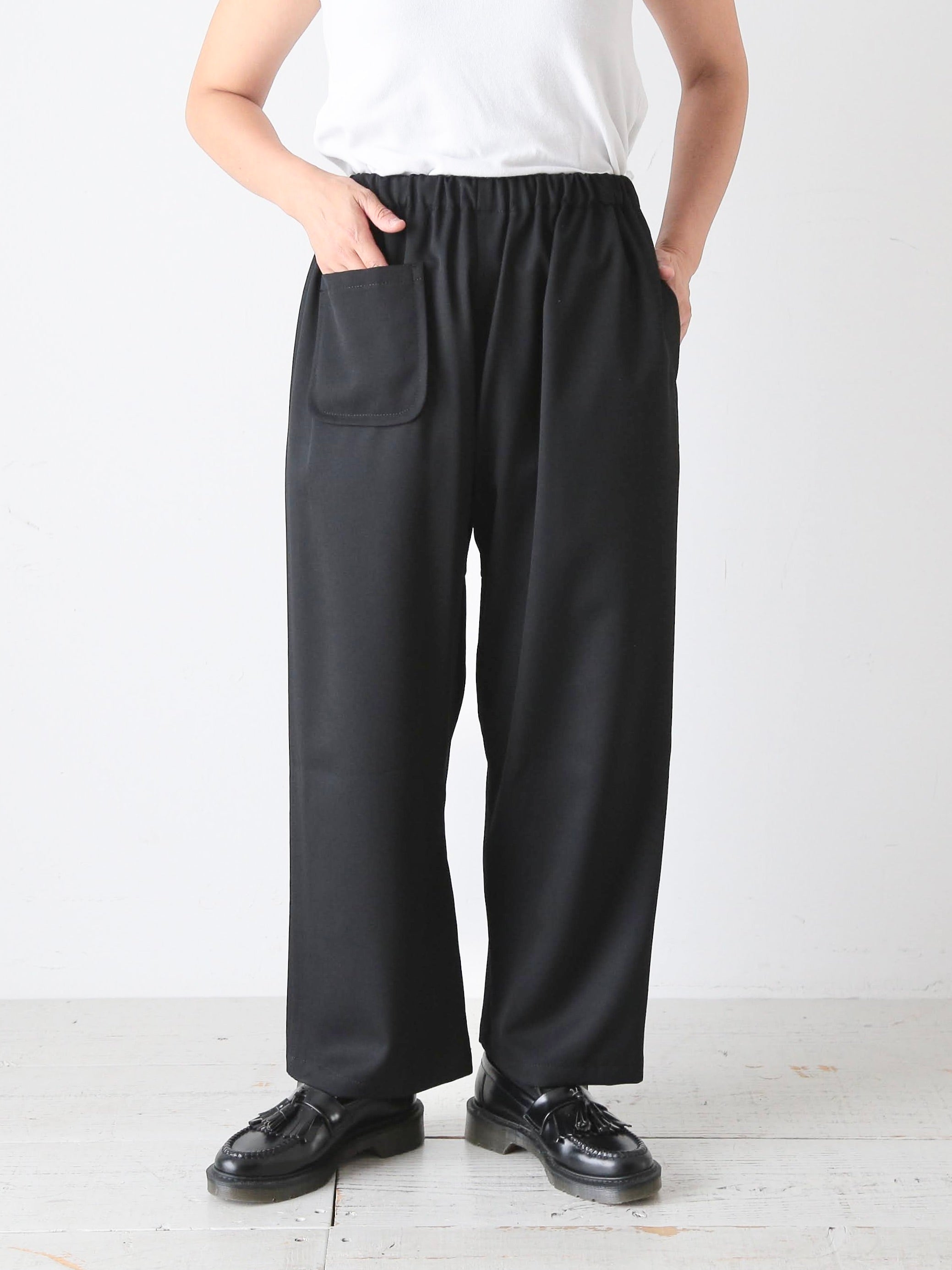 tao ウールギャバ後染めパンツ [TC-P104-051]