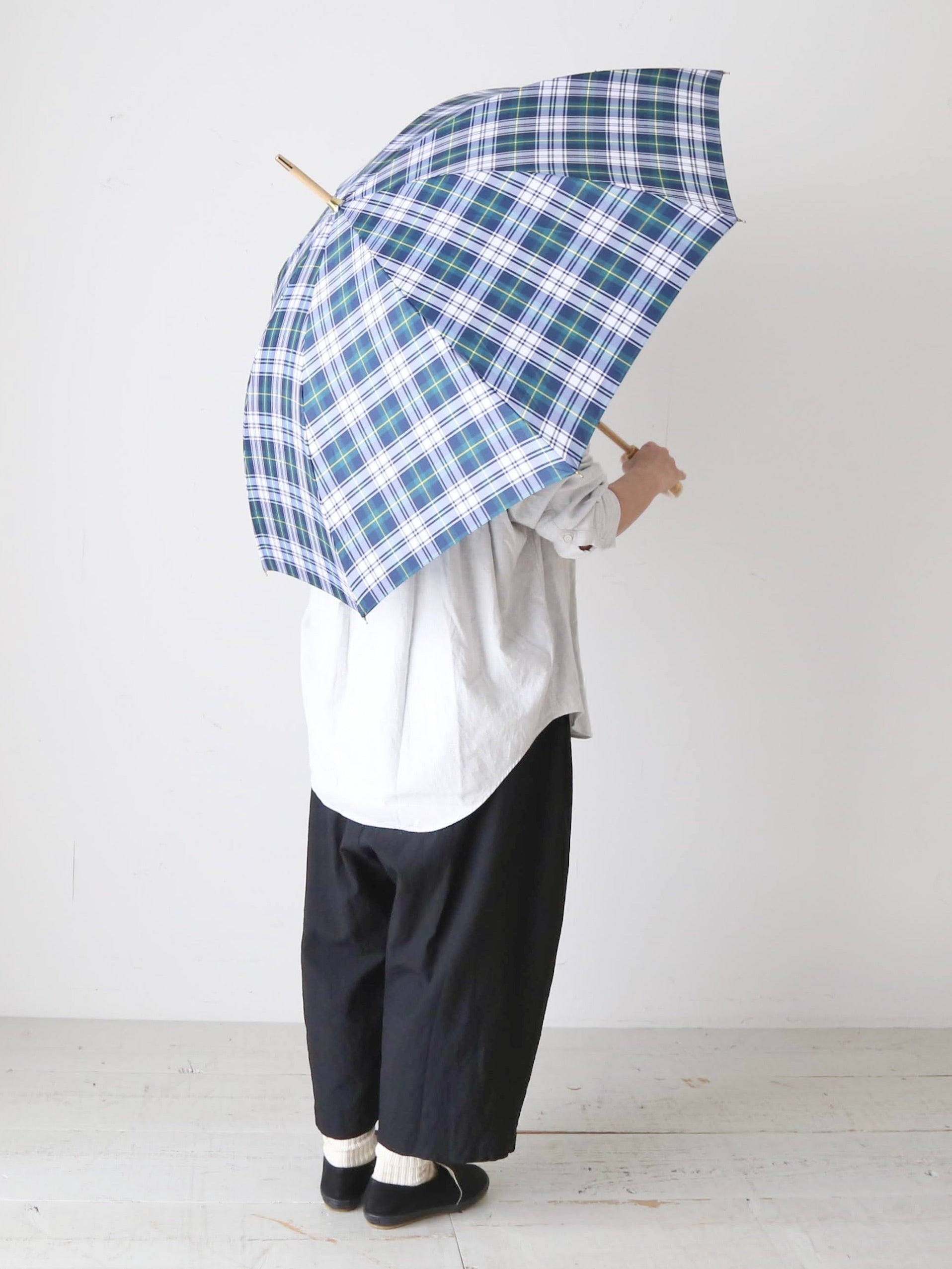 BONBON STORE ボンボンストア 傘 晴雨兼用 STORE タータンチェック長傘
