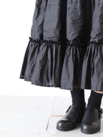 画像をギャラリービューアに読み込む, tao ナイロンタフタ×レーヨンナイロンツイル製品染スカート [TQ-S006-051]
