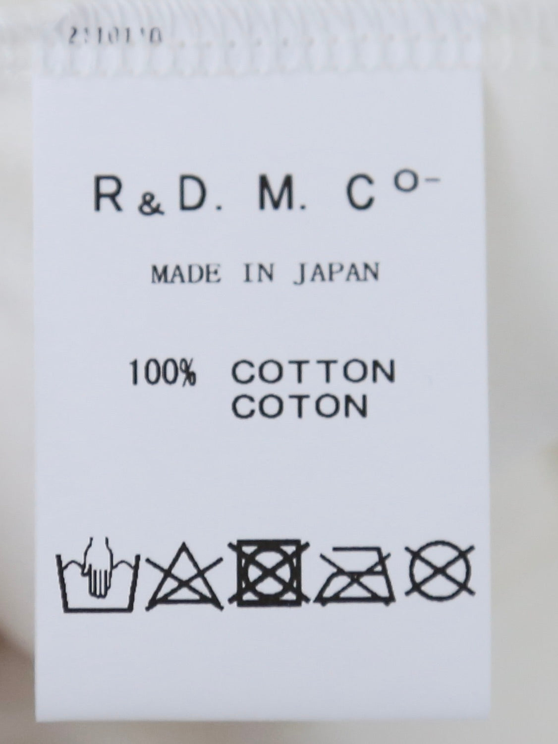 R&D.M.Co- R&D.M.Co-ロングスリーブシャツ [6351]
