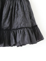 画像をギャラリービューアに読み込む, tao ナイロンタフタ×レーヨンナイロンツイル製品染スカート [TQ-S006-051]

