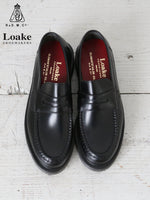 画像をギャラリービューアに読み込む, R&amp;D.M.Co-   Loake×R&amp;D.M.Co- ローファー BLACK (POLISH) [7680]
