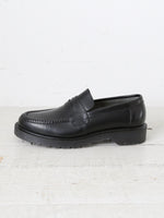 画像をギャラリービューアに読み込む, R&amp;D.M.Co-   Loake×R&amp;D.M.Co- ローファー BLACK (POLISH) [7680]
