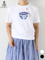 Load image into Gallery viewer, [Pre-order] R&amp;D.M.Co- no.8265 Blue Willow Men's Milk Tea T-Shirt (Arrival expected July-September)
