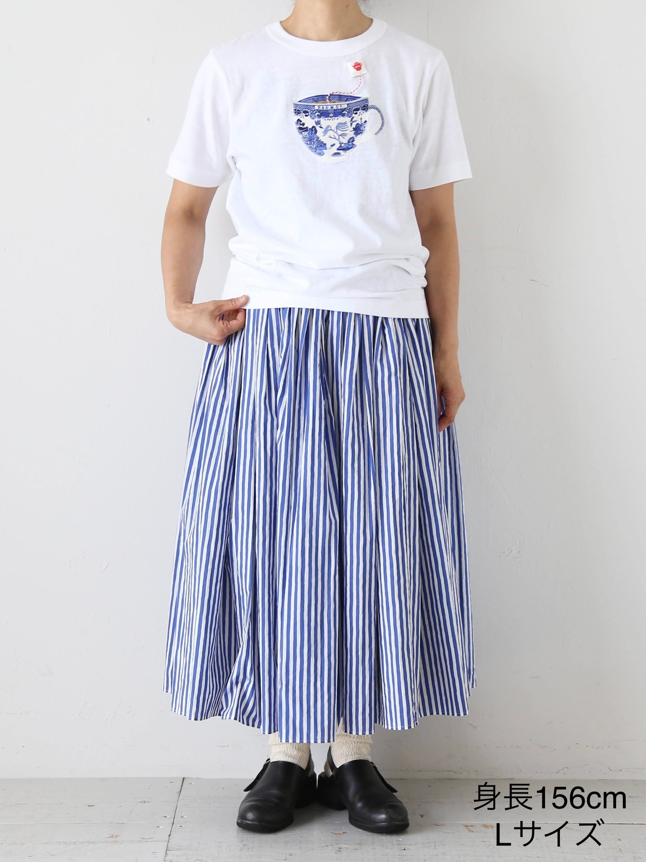 R&D.M.Co-☆今期新品未使用ブルーウィローMEN'SミルクティーTシャツ R&D.M.Co- ブルーウィロー メンズ ミルクティーTシャツ [8265]｜CREER