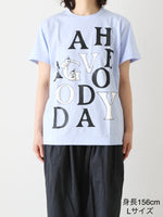 画像をギャラリービューアに読み込む, tao 綿天竺プリントTシャツ(HAVE A GOODDAY)(Tove Jansson) [TQ-T016-051]
