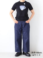 Load image into Gallery viewer, [Pre-order] R&amp;D.M.Co- no.8264 Blue Willow Milk Tea T-shirt (Arriving July-September)
