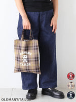 画像をギャラリービューアに読み込む, OLDMAN'S TAILOR  OMTスカルプリントミニトートバッグ [m1540]
