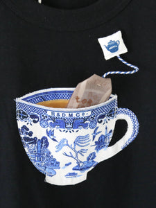 R&D.M.Co- ブルーウィロー メンズ ミルクティーTシャツ [8265]｜CREER