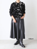 画像をギャラリービューアに読み込む, tao フェイクレザースカート [TP-S007-051]
