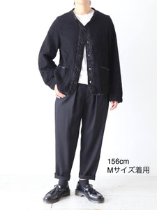 TAO ジャケット tao タオ コム デ ギャルソン ウールナイロンツイル先染ジャケット – CREER