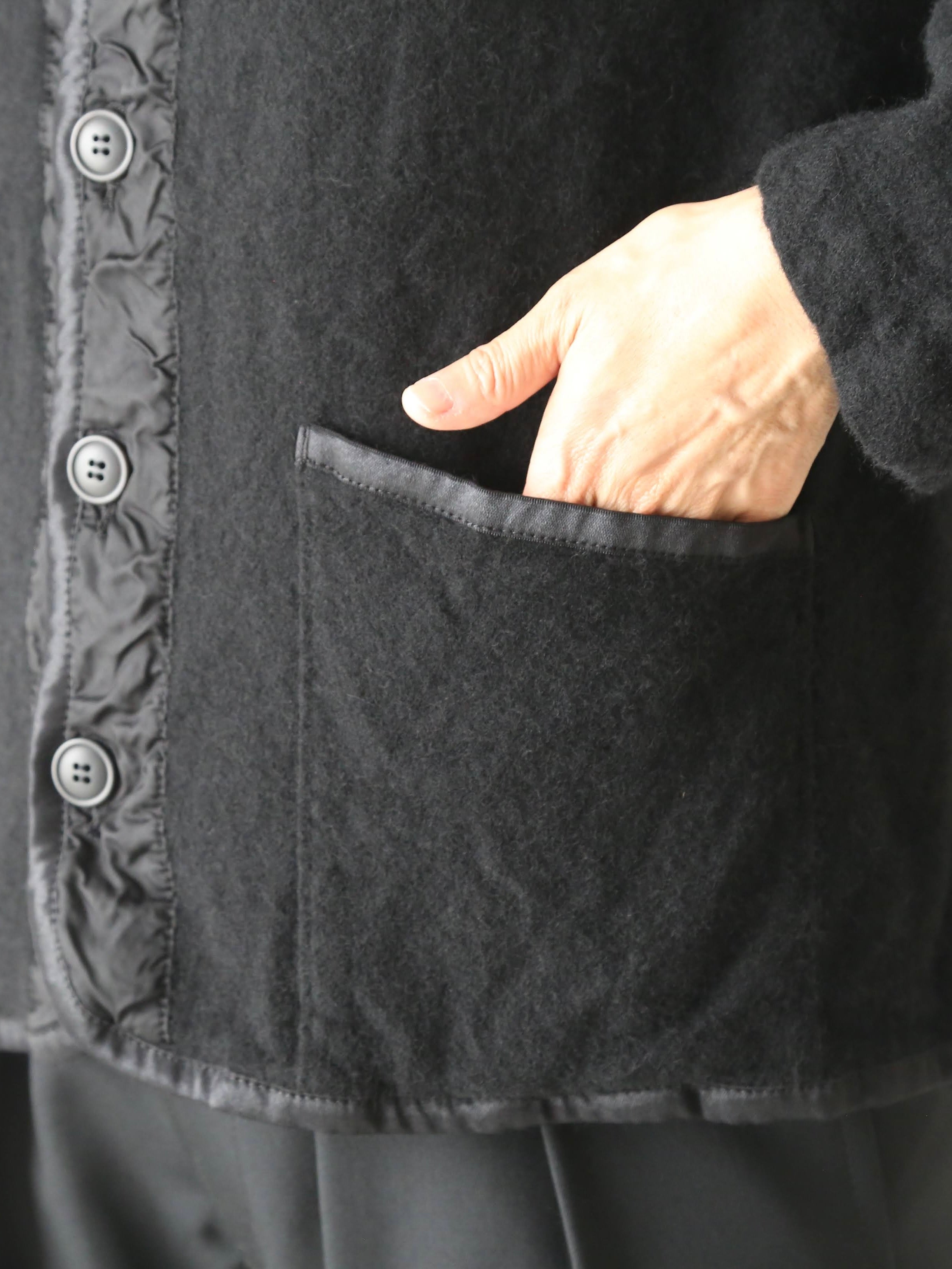 tao ウールナイロンツイル先染ジャケット [TC-J102-051]