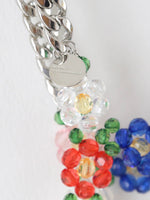 画像をギャラリービューアに読み込む, noir kei ninomiya ビーズ×チェーンハーネス [3P-V018-051]
