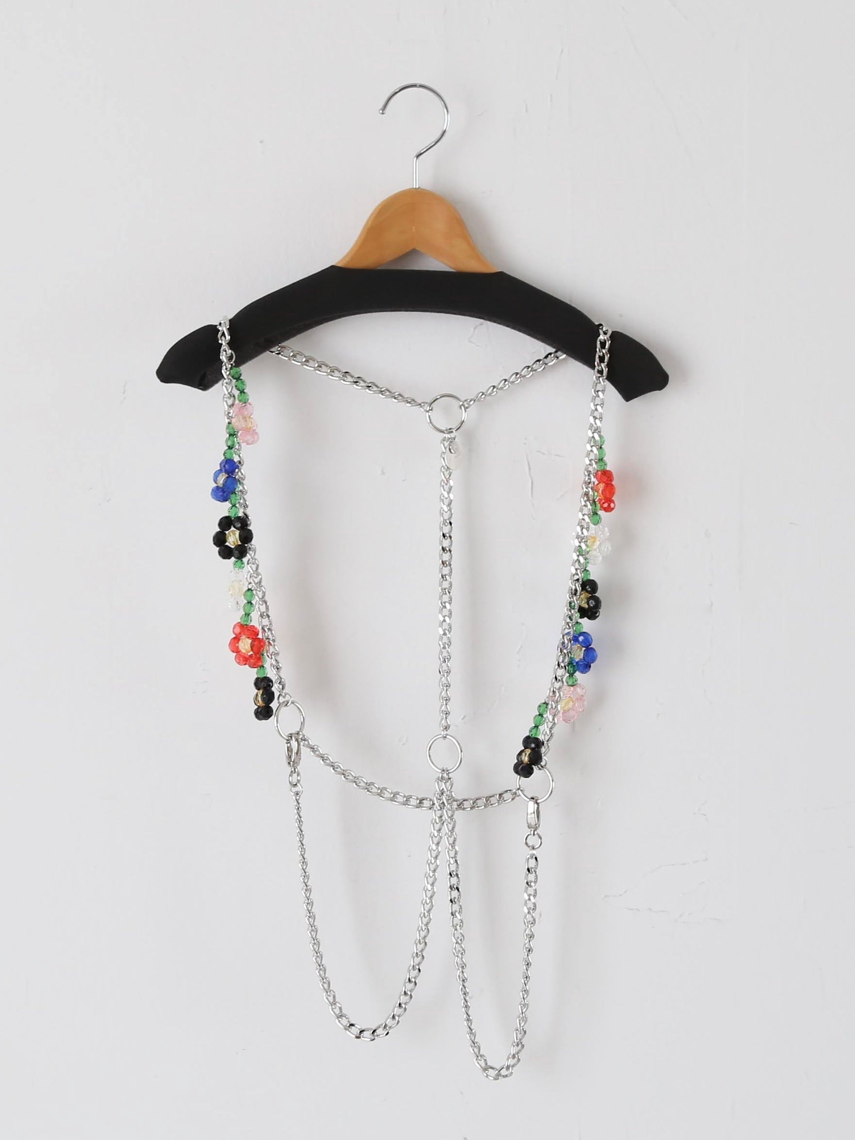 noir kei ninomiya ビーズ×チェーンハーネス [3P-V019-051]