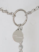 画像をギャラリービューアに読み込む, noir kei ninomiya ビーズ×チェーンハーネス [3P-V019-051]
