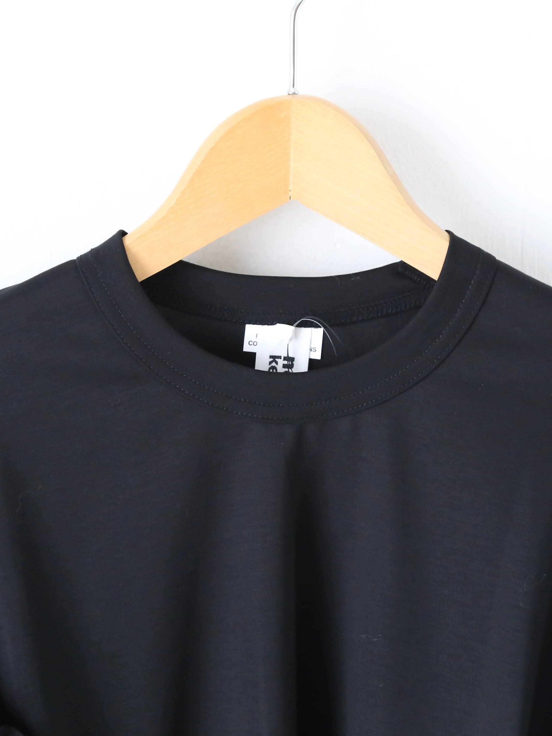 noir kei ninomiya 綿ポンチTシャツ(フリル袖) [3P-T013-051]