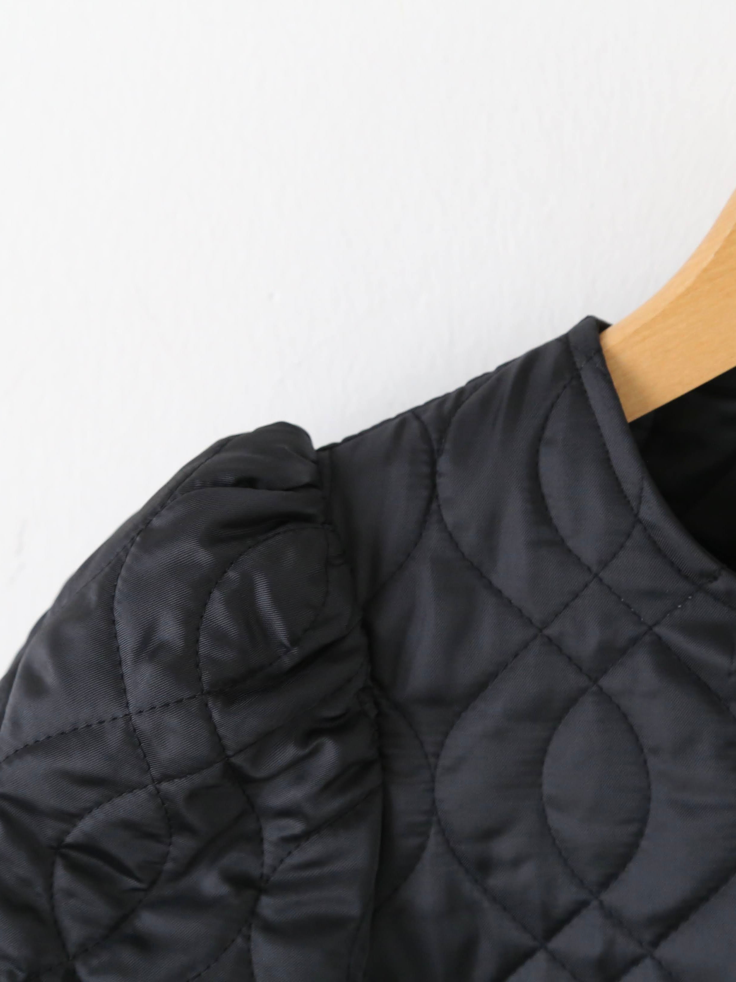 noir kei ninomiya エステルツイルキルトワンピース [3P-C010-051]