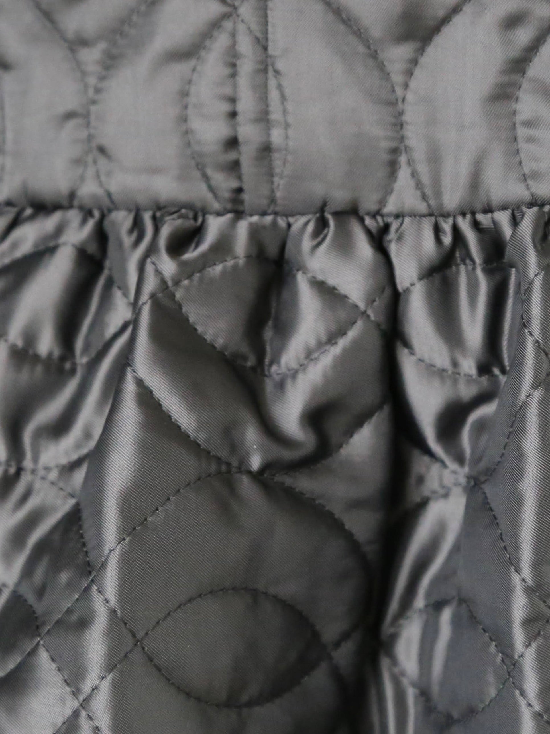 noir kei ninomiya エステルツイルキルトワンピース [3P-C010-051]