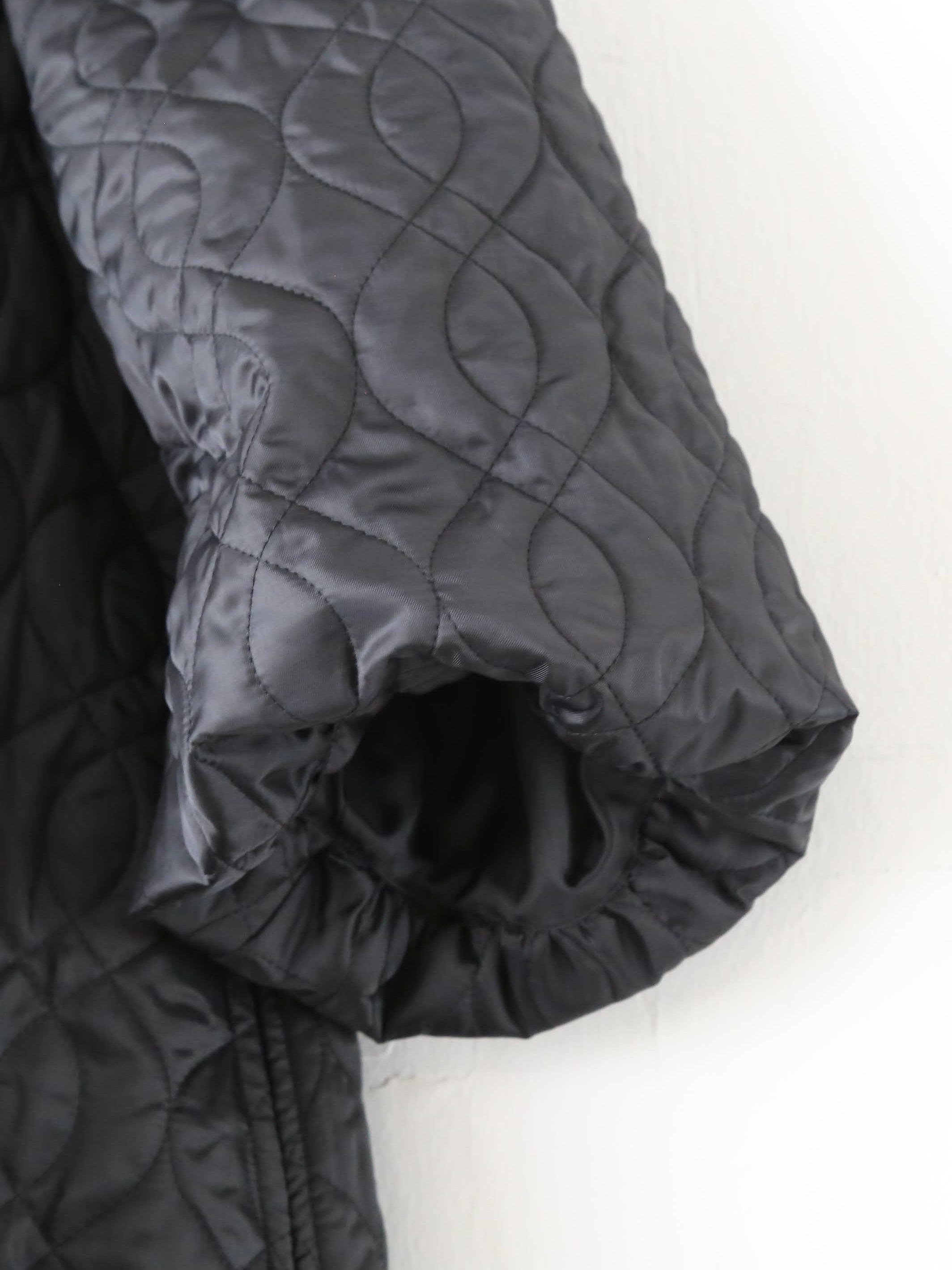 noir kei ninomiya エステルツイルキルトワンピース [3P-C010-051]