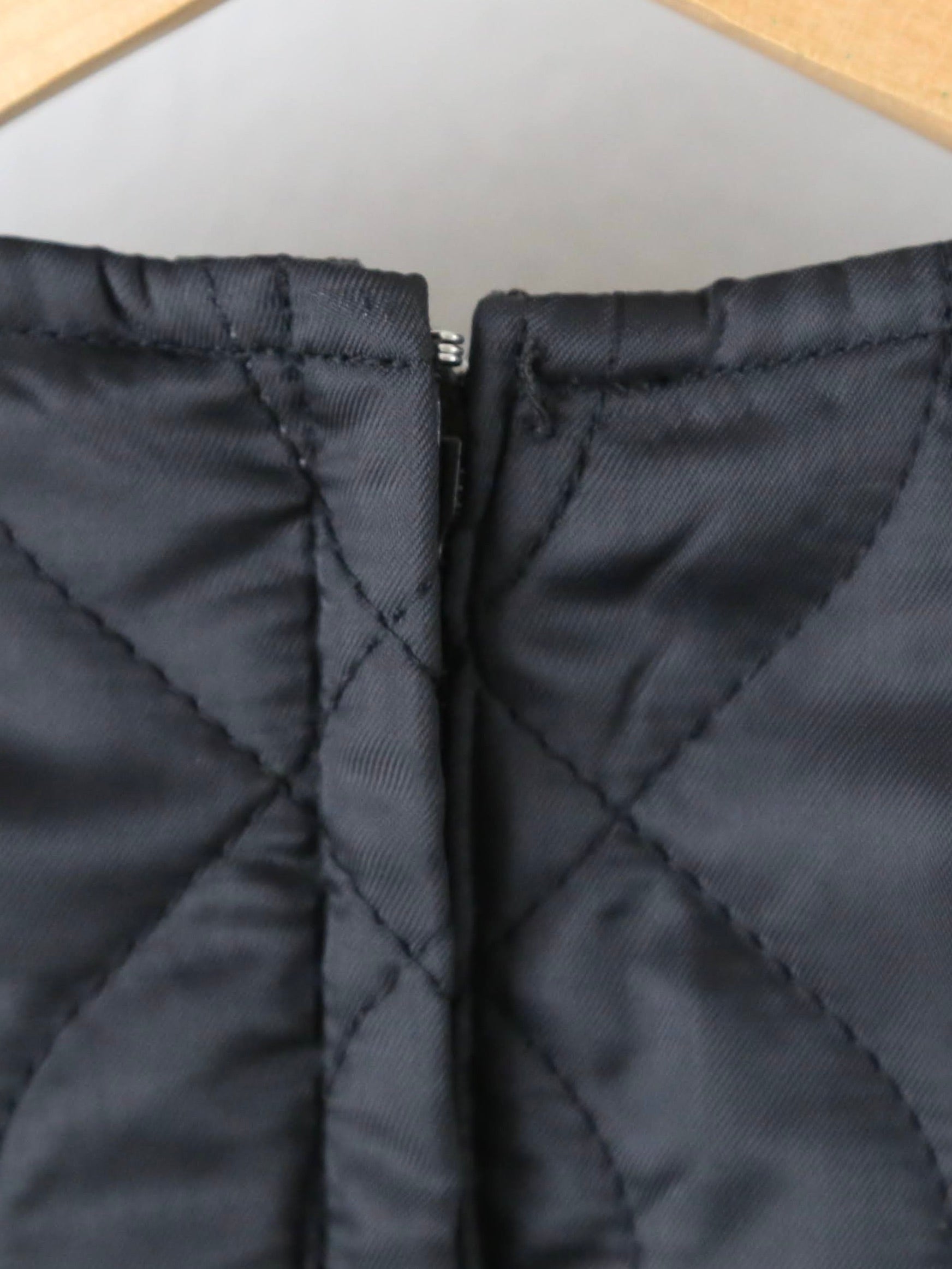 noir kei ninomiya エステルツイルキルトワンピース [3P-C010-051]