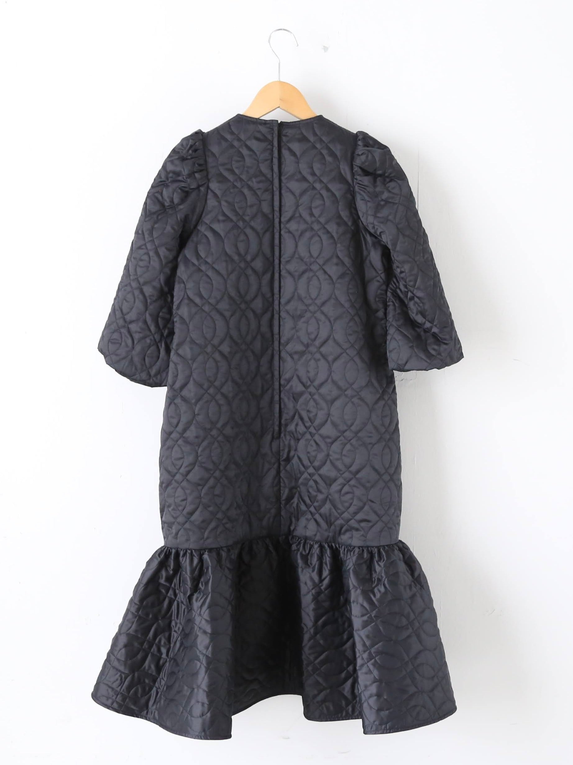 noir kei ninomiya エステルツイルキルトワンピース [3P-C010-051]