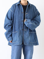 Load image into Gallery viewer, chimala デニムチョアジャケット [CS42-JT11A]
