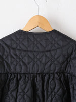 画像をギャラリービューアに読み込む, noir kei ninomiya エステルツイルキルトコート [3P-C003-051]
