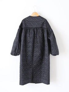 noir kei ninomiya エステルツイル キルト コート コクーン 中綿入り