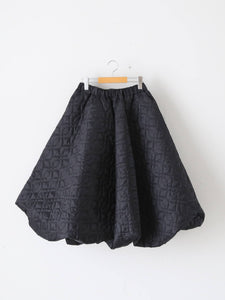 noir kei ninomiya エステルツイルキルトスカート noir kei ninomiya エステルツイルキルトスカート [3P-S021-051] – CREER