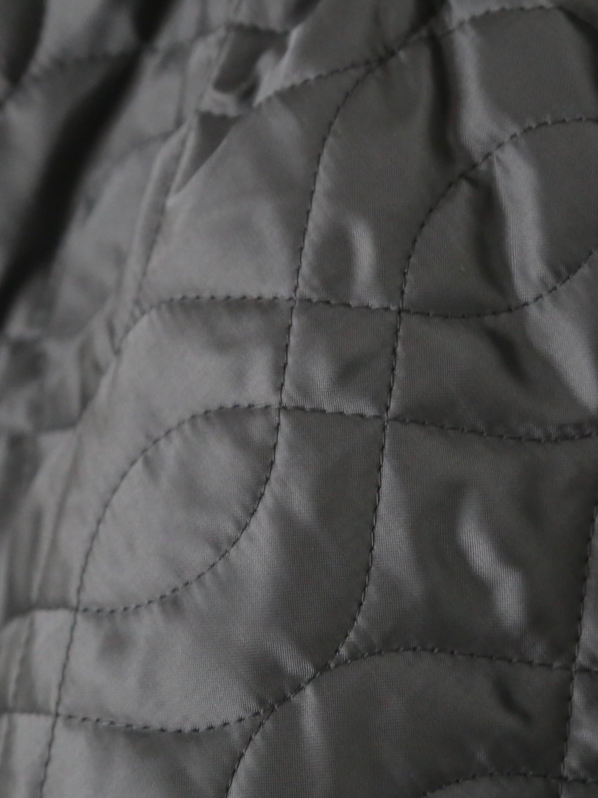 noir kei ninomiya エステルツイルキルトスカート [3P-S021-051]